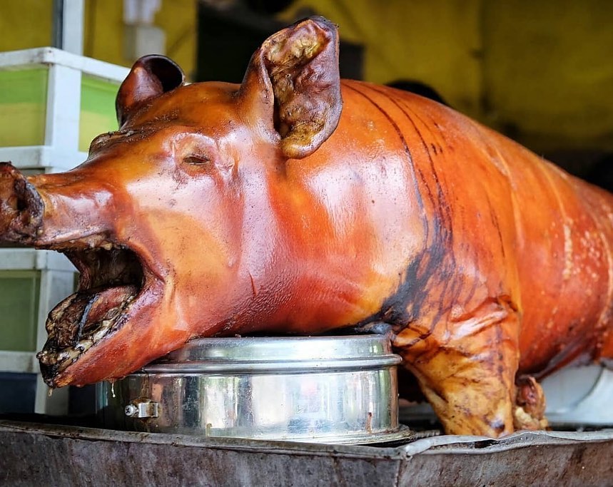 Balinese Traditional Food - Babi Guling Bali