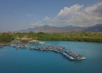 Mimpi Resort from Drone